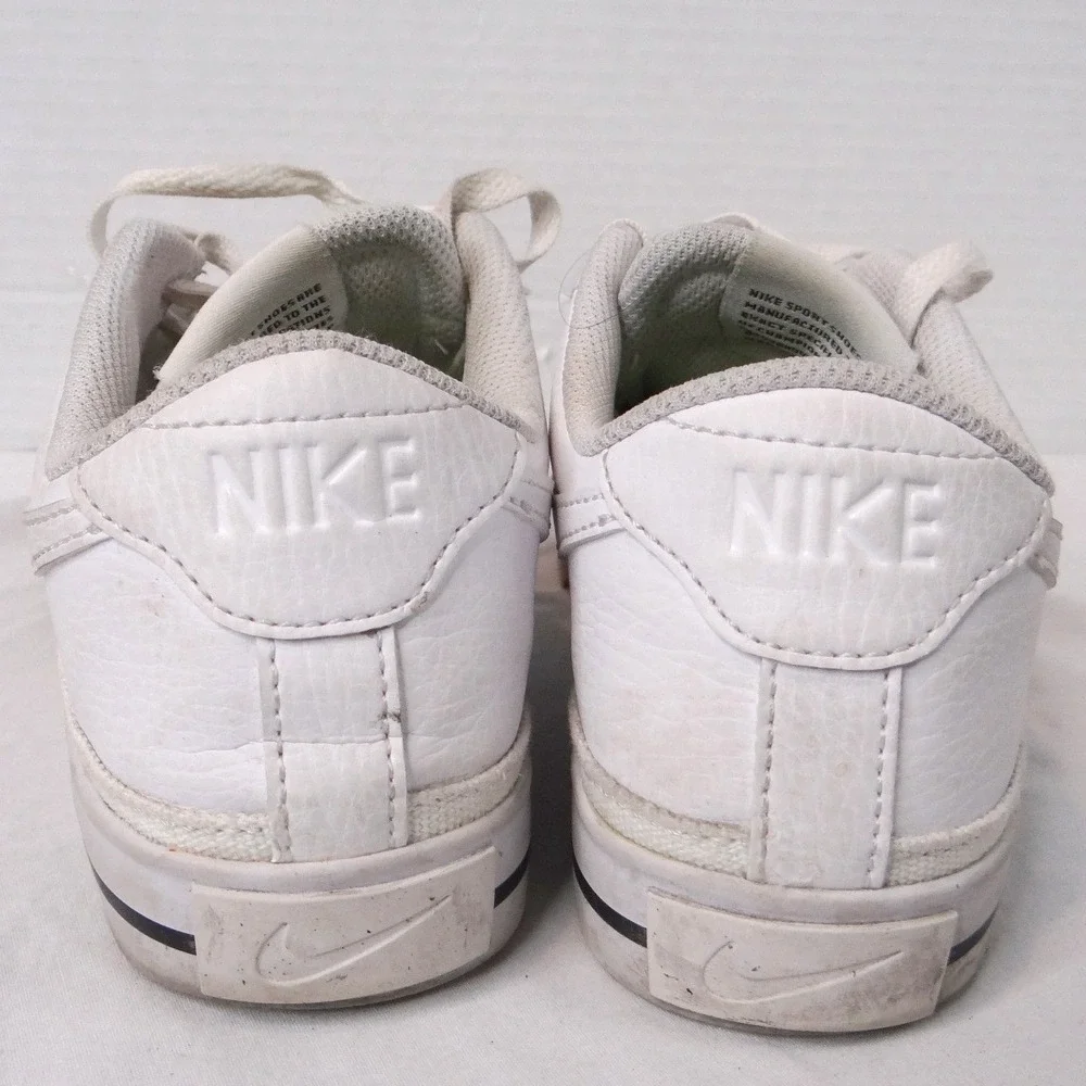 Nike Sport‎ Shoes DH3161 101 White Lace Up Sneakers Youth Size 6.5